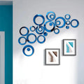 3D Acrylic 6/26Pcs Circular Mirror Wall Sticker Self-Adhesive Mirror Decals  Office Living Room DIY Art Bedroom Decoration