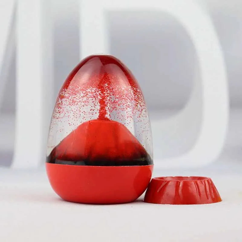 Movement Liquid Hourglass Creative Volcano Oil Sandglass Home Decor Craft Glass Ornaments Sand Timer Christmas Valentine Gifts