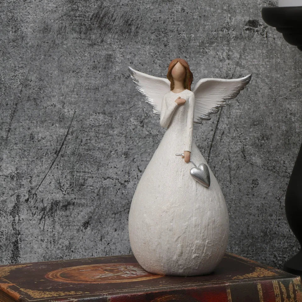 Blessing Angel Figurine - Perfect For Christmas, Weddings & More | Durable Abs Resin Sculpture | Ideal Gift For Home Decor