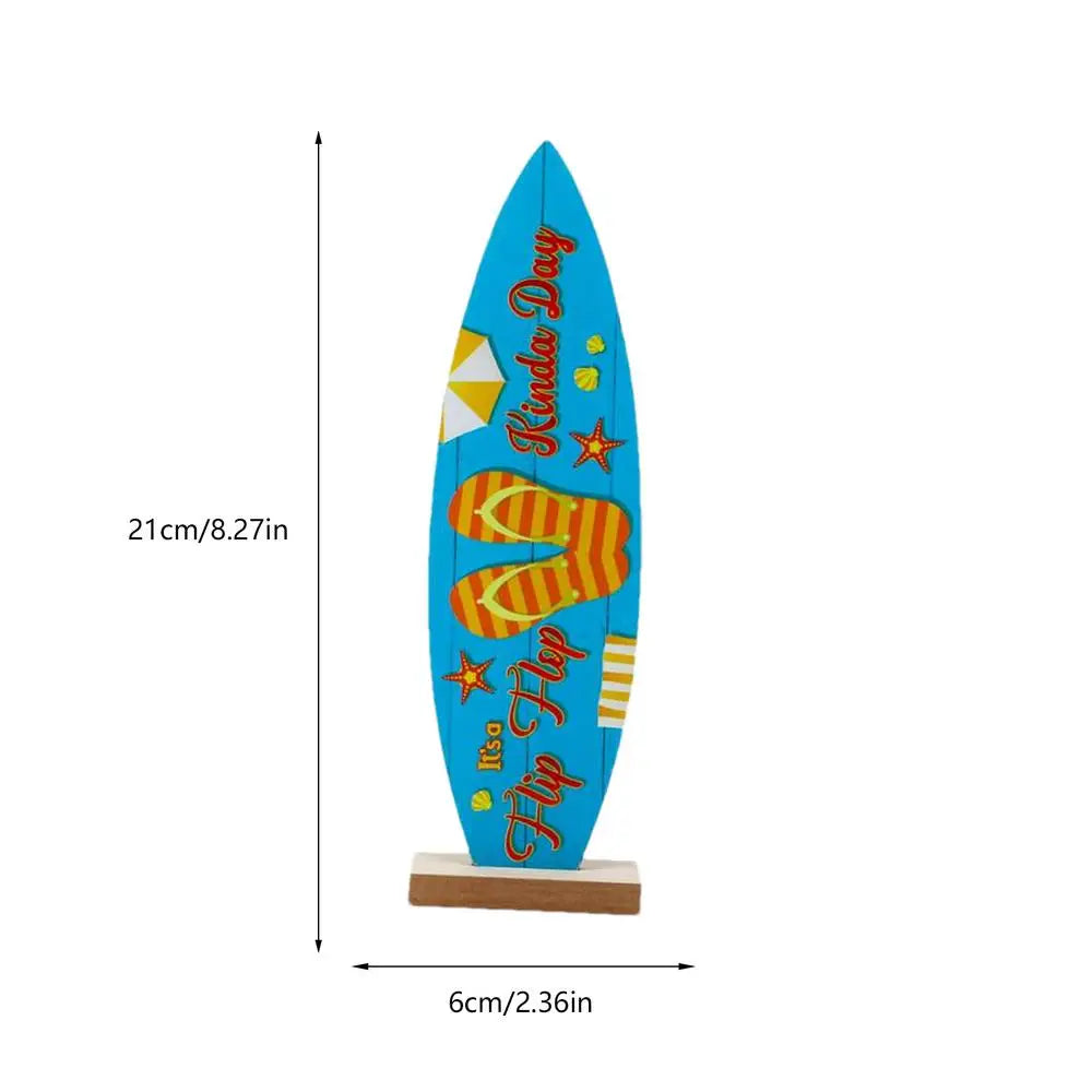 Surfboard Table Decorations Summer Party Decorations Summer Wood Sign Summer Party Decorations Surf Board Decor For Wall