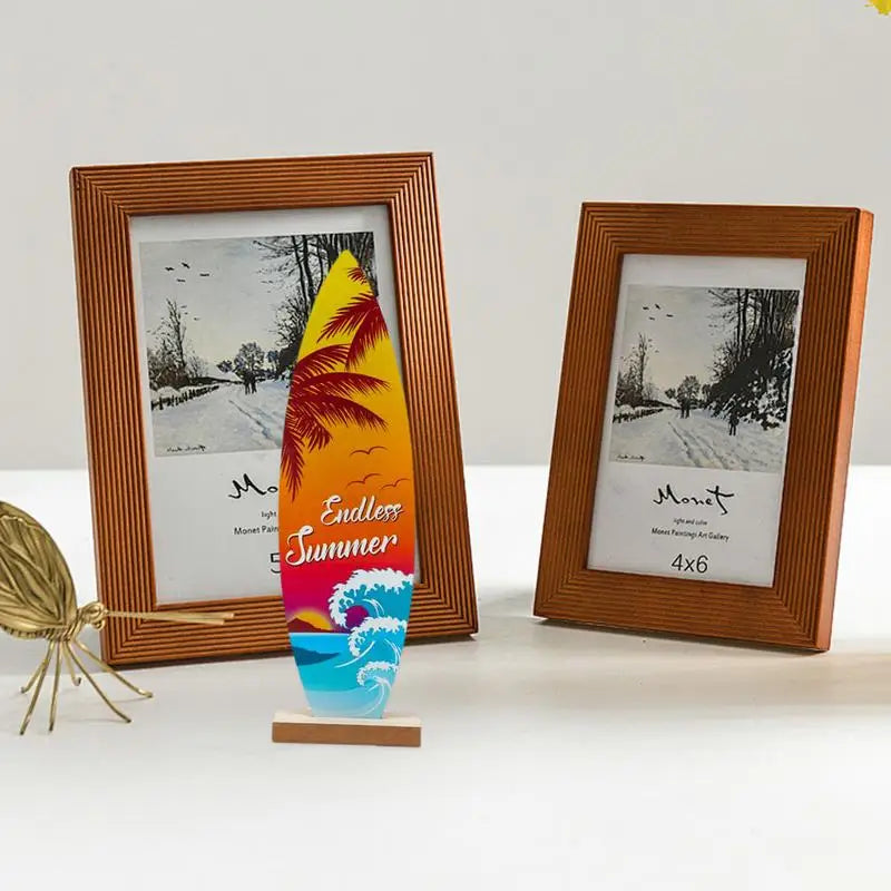 Surfboard Table Decorations Summer Party Decorations Summer Wood Sign Summer Party Decorations Surf Board Decor For Wall