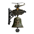 Commemorative Doorbell Rustproof Honor Sacrifice Decor Bell Outdoor Wall Decorative Doorbells for Vietnam Veteran & Veterans