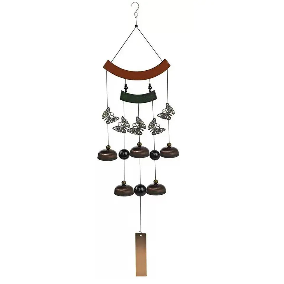 Creative Metal Wind Chimes Home Decor Outdoor Garden Hanging Ornaments Door Decorations Bell Pendants Tibetan Style