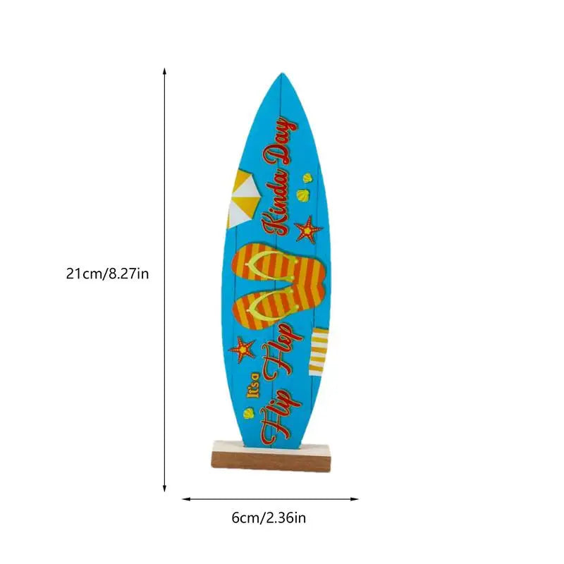 Surfboard Table Decorations Summer Party Decorations Summer Wood Sign Summer Party Decorations Surf Board Decor For Wall