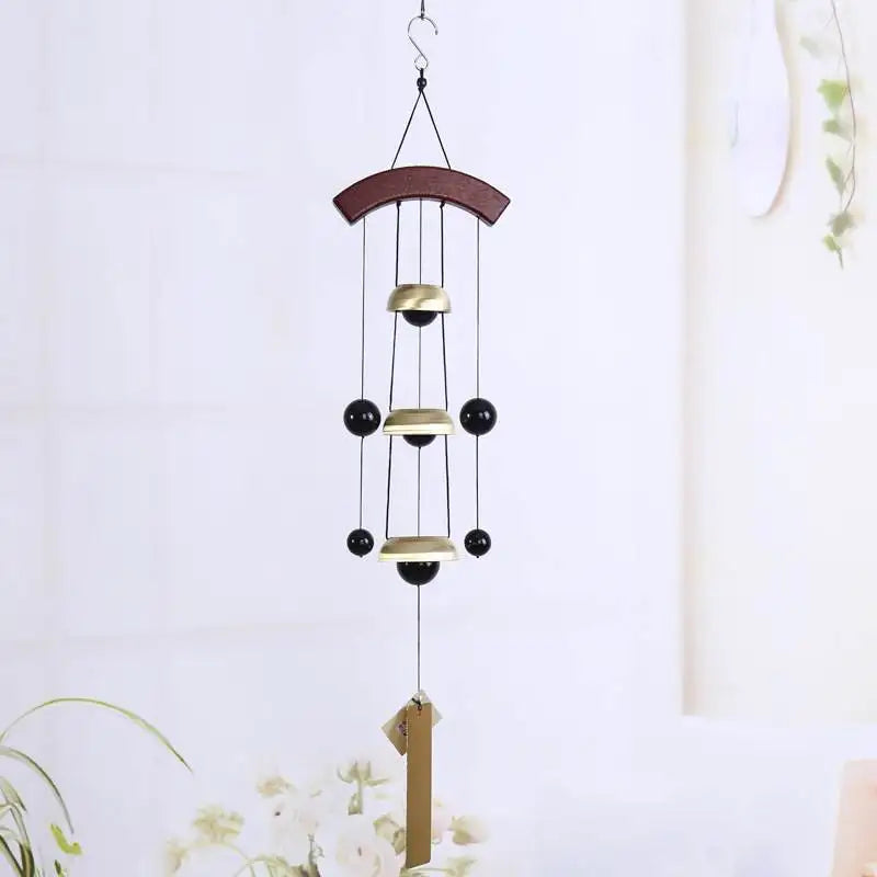 Creative Metal Wind Chimes Home Decor Outdoor Garden Hanging Ornaments Door Decorations Bell Pendants Tibetan Style