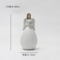 Blessing Angel Figurine - Perfect For Christmas, Weddings & More | Durable Abs Resin Sculpture | Ideal Gift For Home Decor