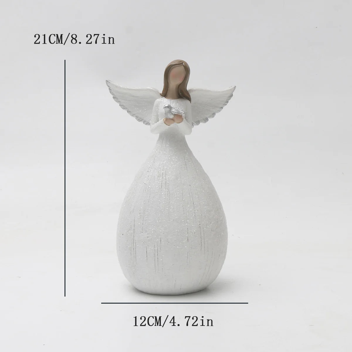 Blessing Angel Figurine - Perfect For Christmas, Weddings & More | Durable Abs Resin Sculpture | Ideal Gift For Home Decor
