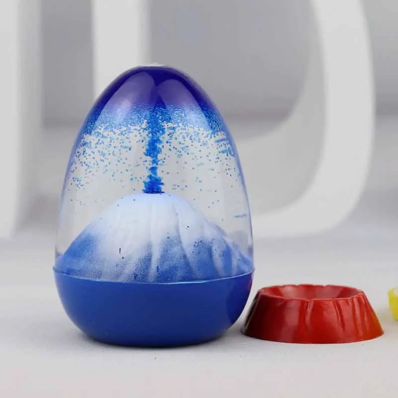 Movement Liquid Hourglass Creative Volcano Oil Sandglass Home Decor Craft Glass Ornaments Sand Timer Christmas Valentine Gifts
