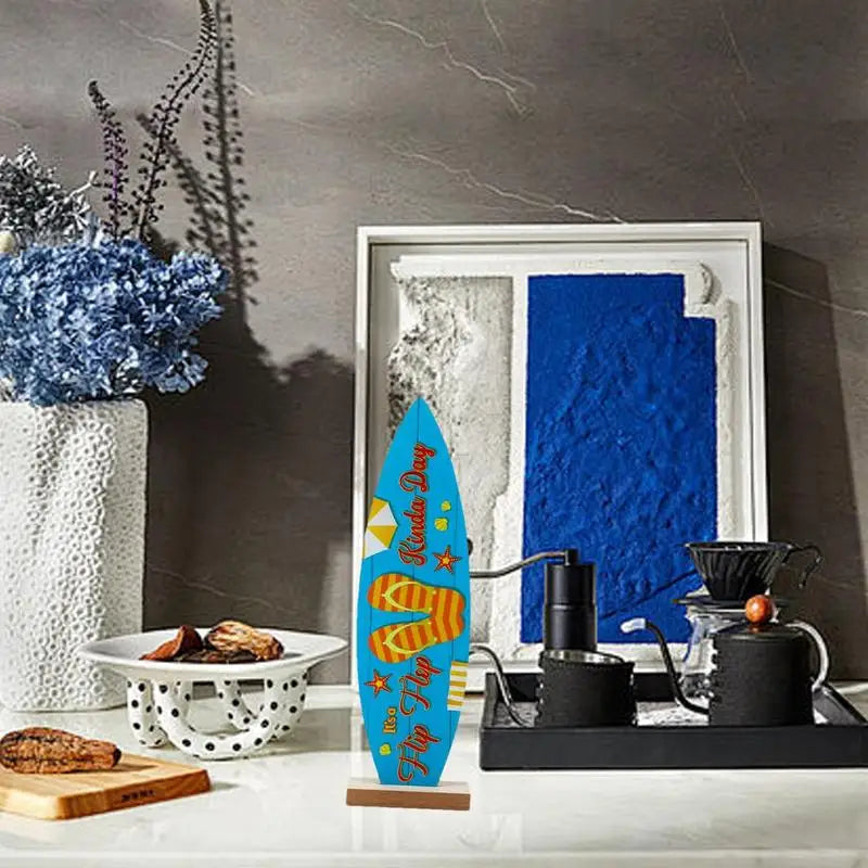 Surfboard Table Decorations Summer Party Decorations Summer Wood Sign Summer Party Decorations Surf Board Decor For Wall