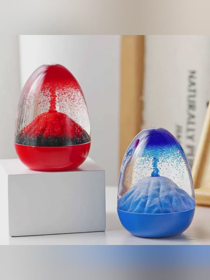 Movement Liquid Hourglass Creative Volcano Oil Sandglass Home Decor Craft Glass Ornaments Sand Timer Christmas Valentine Gifts